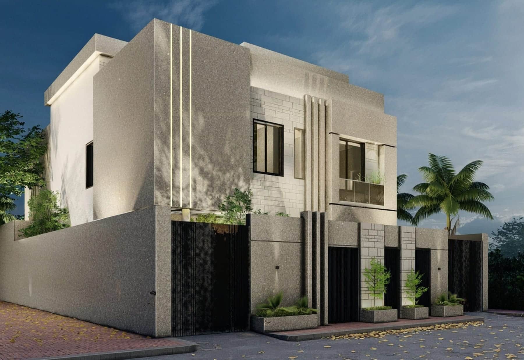 فيلا سكنية مودرن — حي العارض، الرياض